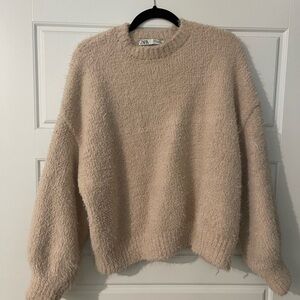 Zara Women's Beige Sweater